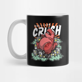 Crush! Incoming Dinosaur Approaching Mug